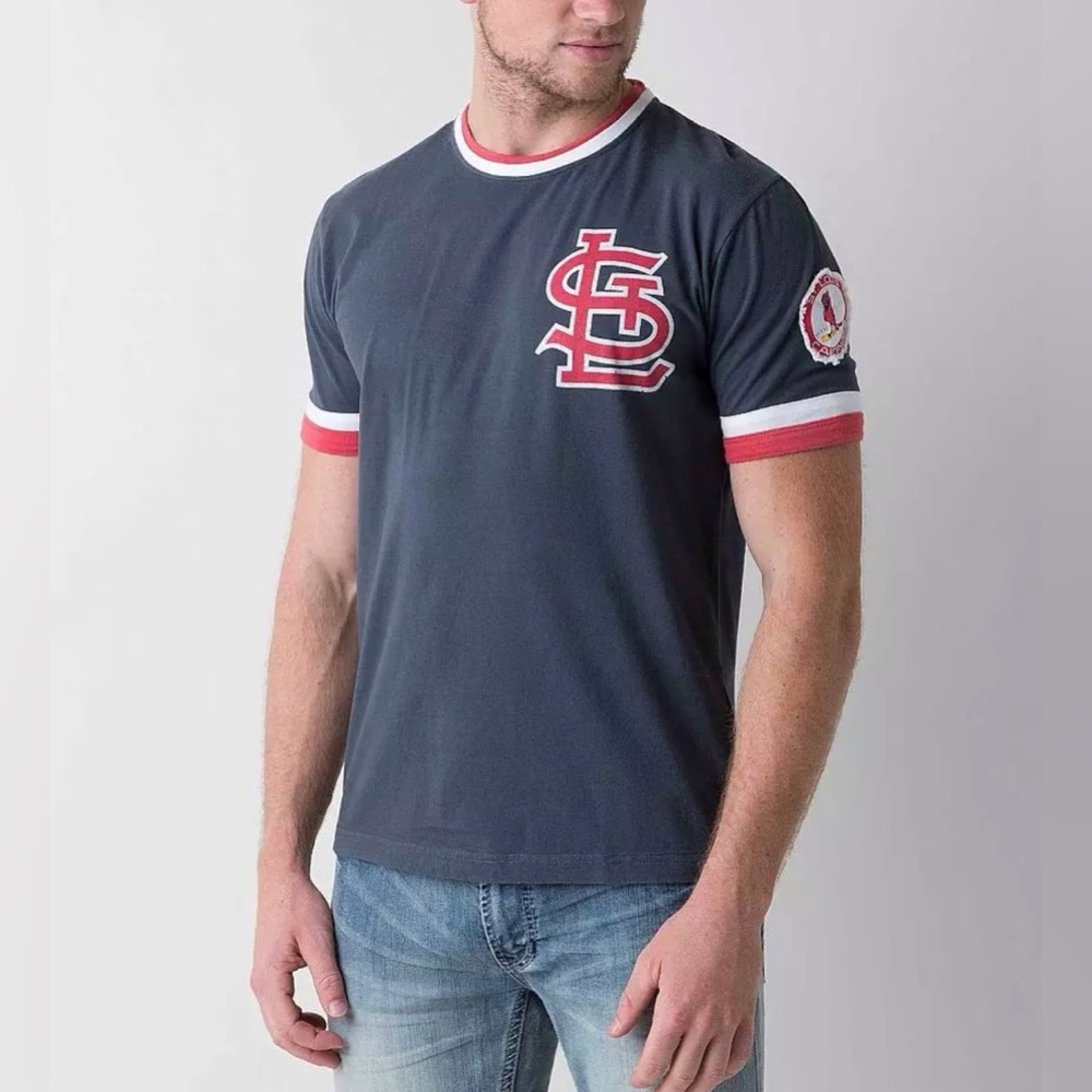 Vintage Men’s St Louis Cardinals Baseball Retro Style T-Shirt